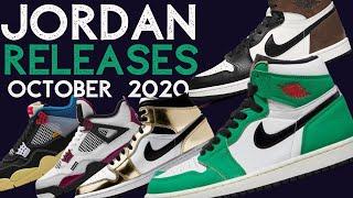 EXCLUSIVE Upcoming AIR JORDANS in OCTOBER 2020  Resell Predictions & Release Dates
