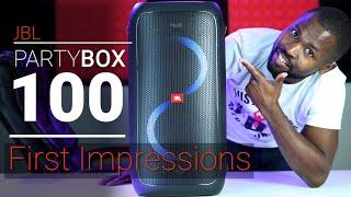 JBL Partybox 100  With Sound Sample  First Impressions