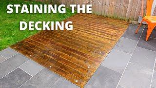 HOW TO CLEAN AND SEAL  STAIN DECKING BOARDS THE QUICK WAY