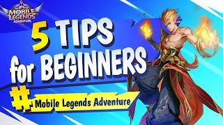 Mobile Legends Adventure Start Build Tips for Beginners  F2P Starter Guide  ML Adventure