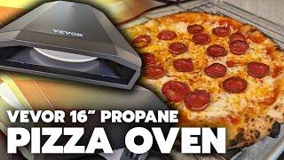 Vevor 16 Propane Pizza Oven Review - This is one HOT oven