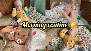 MORNING ROUTINE WITH REBORN EVA Утро с реборном Евой