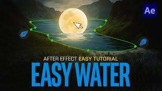 After Effects Create Easy Water Tutorial l 쉬운 물표현 방법