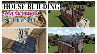 Building construction process step by step