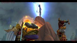 World of Warcraft Dragonflight - Катсцены нападение Рашагет