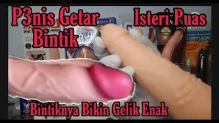 Review Pen1s Silikon Bintik Urat Getar terbaru  tekstur lembut