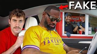 Fake Celebrity Drive Thru Prank