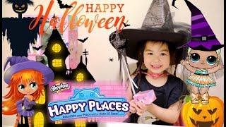 LOL Surprise Doll LUXE HALLOWEEN Superhero Story & Shopkins Happy Places - Super Ss Toy Review