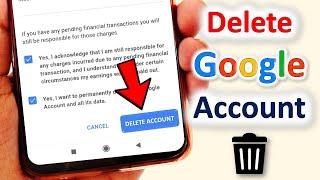 How to Delete Gmail Account  Delete Google Account permanently