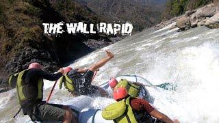 The Wall Grade 4 Rapid - Most Dangerous and Banned Rapid River Rafting in Rishikesh 2019 4K