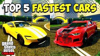 TOP 5 FASTEST CARS IN GTA 5 ONLINE UPDATED 2023