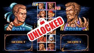 Double dragon neogeo unlock Duke and Shuko 1080p 60fps