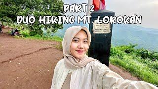 HUJAN PETIR FULL KABUT  DUO HIKING MT. LOROKAN 1100 MDPL #SMVLOG80