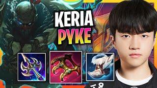 KERIA IS A GOD WITH PYKE SUPPORT  T1 Keria Plays Pyke Support vs Gragas  Season 2024