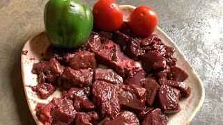 How to Cook Liver Beef at Home  Liver Beef Recipe ASMR Recipe