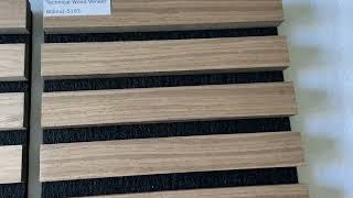 Akupanel wood slat acoustic panel