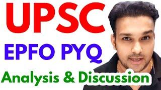 upsc epfo 2021 pyq analysis detailed explanation apfc epfo previous year question paper questions