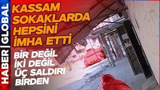 Bir değil İki Değil Üç Saldırı Birden Kassam Sokaklardan Bir Anda Çıktı Tek Tek İmha Etti