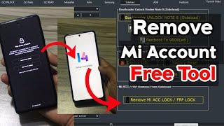 Bypass Mi Account with One Click Micloud Removal Free Tool 