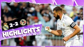 HIGHLIGHTS  Real Madrid 2-2 Club América  San Francisco