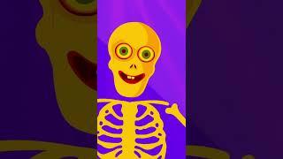 Crazy Skeleton Dance Version 1  #shorts #halloween #kidssong