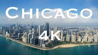 Chicago 4K  USA  Skyline  Aerial Film  Globe Trotter