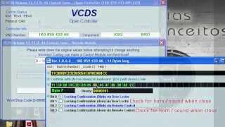 DIY VagCom VCDS Horn sound and Blink when openclose car