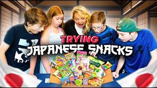 Lets try Japanese snacks