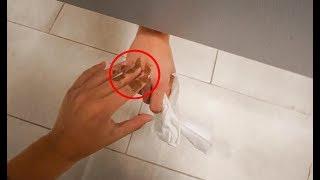 Wiping Poo on People in the Bathroom Prank