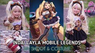 MOBILE LEGENDS HERO INDAI LAYLA DIY SHOOT and COSTUME