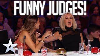 The Judges FUNNIEST Unseen moments  Britains Got Talent