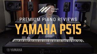 Yamaha P515 Digital Piano Review & Demo - 88-Key Portable Piano Room