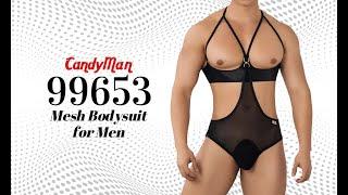 Candyman 99653 Mesh Bodysuit Mens Underwear - Johnnies Closet
