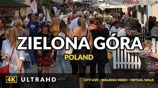 Zielona Gora Poland - Virtual Walking Tour - City Center