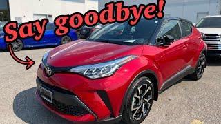 JUST IN Toyota CHR is discontinued for 2023