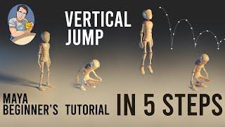 Maya Vertical Jump - Animation Tutorials  A Step by Step Guide