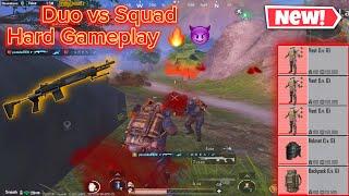 Metro Royale Duo vs Squad Hard Gameplay in Map 5    PUBG METRO ROYALE CHAPTER 14