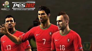 PES 2012 Gameplay Portugal vs Netherlands EURO 2012