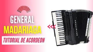  GENERAL MADARIAGA - TUTORIAL PARA ACORDEON A PIANO - CHAMAME - E. MONTIEL  I. ABITBOL