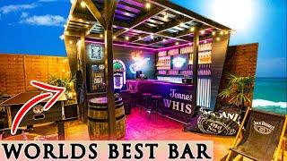 I Built The WORLDS BEST Garden BAR  Back Garden Ideas