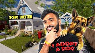 I FOUND A CUTE PUPPY AT ABANDONED HOUSE  HOUSE FLIPPER - TECHNO GAMERZ
