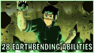 28 Earthbending Abilities Avatar