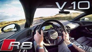 Audi R8 V10 Plus DRIVE & SOUND Onboard Interior