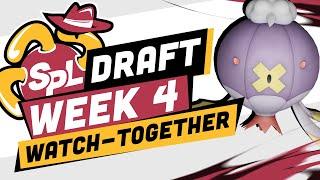 POKEMON DRAFT LEAGUE WEEK 4 WATCH-TOGETHER SPL Season 2