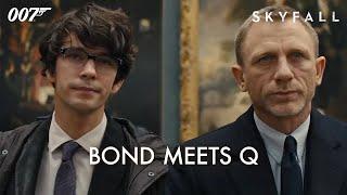 SKYFALL  007 Meets Q – Daniel Craig Ben Whishaw  James Bond