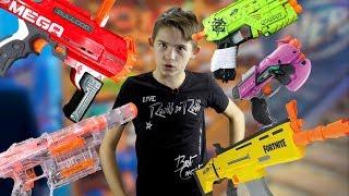 Новые nerf 2019 игровые бластеры fortnite и overwatch new nerf 2019