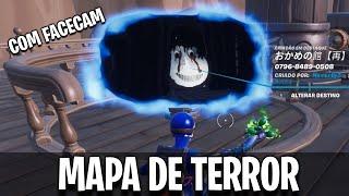 FORTNITE - MAPA DE TERROR NÃO ASSISTA SE FOR MEDROSO