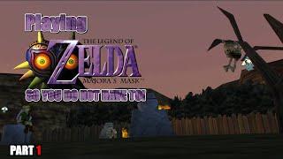 Playing Legend of Zelda Majoras Mask so you do not have to Part 1 pc port