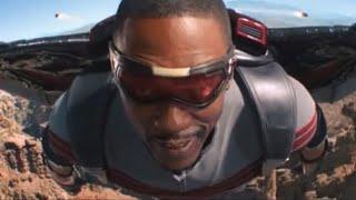 Falcon saves The plane  Falcon and the Winter soldier episode 1