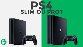 PS4 SLIM x PS4 PRO Diferenças